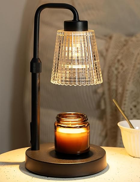 Lámpara calentadora de velas con temporizador regulable